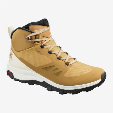 Scarpe Trekking Salomon OUTsnap CSWP Uomo Gialle IT 8-S16